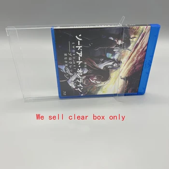  Прозрачная защитная коробка из ПЭТ-пластика для игры Blu ray BD красочная коробка для хранения коробка-дисплей