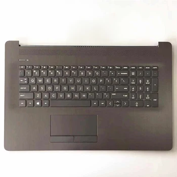  Новый чехол для HP 17-by 17-ca C с клавиатурой, трекпадом, держателем для ладони, серый с подсветкой l22749-001