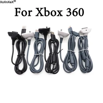  1 шт. для Xbox 360 USB кабель для зарядки Беспроводной игровой контроллер Геймпад Джойстик Блок питания Кабель зарядного устройства Игровые кабели