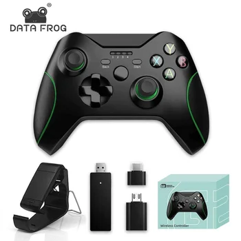  DATA FROG игровой контроллер Xbox one консоль беспроводной игровой контроллер 2.4G игровой контроллер