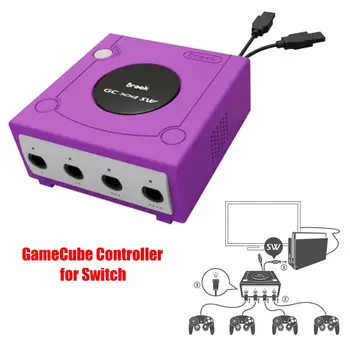  Brook 4 Порта для контроллера GameCube, адаптер для конвертера GC для GameCube в для переключателя NS и для Turbo Fire