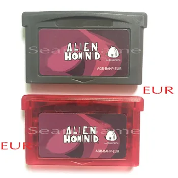  32-разрядная Портативная консоль EUR, Картридж для видеоигр, версия Alien Hominid, первая коллекция