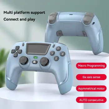 Беспроводной Bluetooth-совместимый геймпад с вибрацией, 6-осевой консольный контроллер, джойстик, совместимый с Ps4