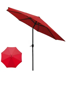  Сменный навес для зонта для патио с 6 ребрами без подставки, Чехол для зонта для патио для сада, водонепроницаемый Чехол для зонта