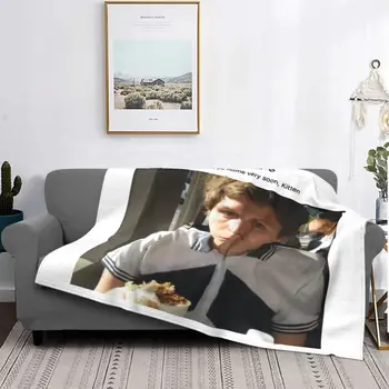  Одеяла Майкла Сера, Фланелевое украшение, Забавное Портативное супер Теплое одеяло для колледжа, для постельных принадлежностей, Офисное Плюшевое Тонкое одеяло
