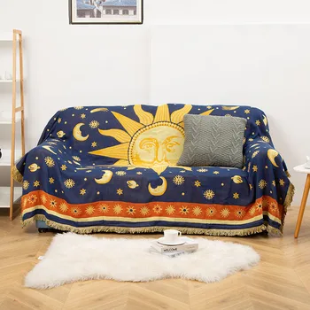  Скандинавский бог солнца, покрывало для кроватей, чехол для дивана, украшение гостиной, покрывало для пикника на открытом воздухе, полотенце для дивана для отдыха, коврик