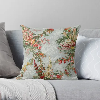 Элегантная Винтажная Ретро 1800-х годов Подушка с красочным цветочным узором Чехлы для диванов Декоративная подушка