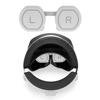  Защита VR-объектива от царапин, силикагель, мини-защита VR-объектива, устойчивость к пятнам, портативный для Sony VR PSVR2, аксессуары для виртуальной реальности