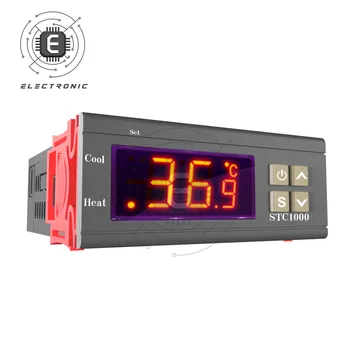  STC-1000 STC-3000 STC-3008 STC-3018 СВЕТОДИОДНЫЙ Цифровой Регулятор температуры Термостат Терморегулятор Инкубатора 12V 24V 110V 220V
