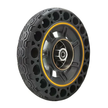  10-Дюймовые резиновые Сплошные шины с сотовым противоскользящим амортизатором, Демпфирующая шина для электрического скутера Ninebot Max G30, шины для скейтборда