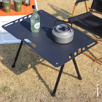  Складной стол из алюминиевого сплава для кемпинга на открытом воздухе, ультралегкий портативный стеллаж для хранения, мини-стол для самостоятельного перемещения для пикника