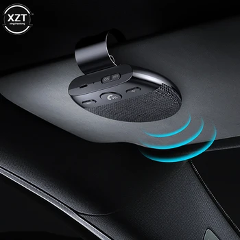  Новый беспроводной автомобильный динамик Bluetooth, комплект громкой связи, Многоточечный громкоговоритель Bluetooth, солнцезащитный козырек, автомобильные аксессуары Bluetooth