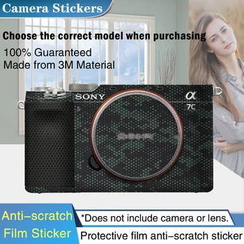  Наклейки для Камеры Защитная Пленка Для Sony A7C A6600 A6400 A6300 FX3 ZV-E10 ZV-1 RX100 M4 M5 M6 M7 Защитная Пленка Для тела