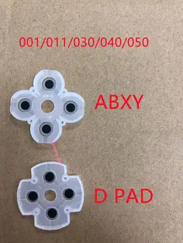  500ШТ силиконовых резиновых накладок Кнопки ABXY D Pad для контроллера Sony Playstation 4 PS4 JDM-050-055 030 040 001 011