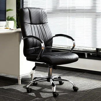  Рабочее кресло Lazy Roller Nordic, Роскошное Винтажное офисное кресло для отдыха, поворотный дизайн, мебель Sillas Para Escritorios