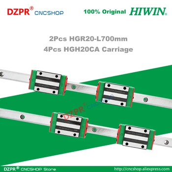  Линейная Направляющая HIWIN HGR20 700 мм 27,56 дюйма Направляющая HGH20CA для Лазерного Станка с ЧПУ для Гравировки По Дереву