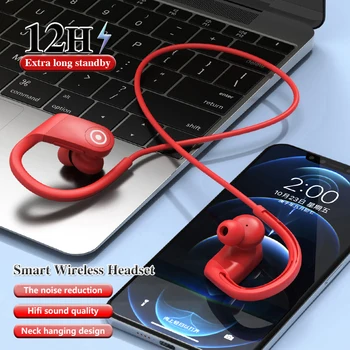  Наушники Bluetooth Беспроводные наушники Басовые Наушники, защищающие от пота, Спортивные гарнитуры Bluetooth, Стереонаушник с микрофоном, мобильный телефон