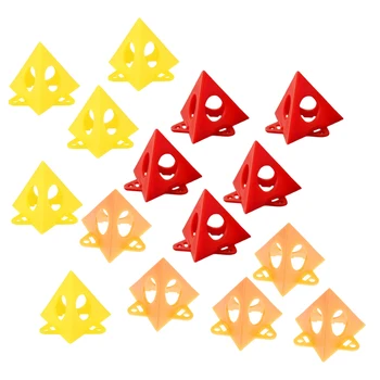 5шт Набор подставок для пирамиды Треугольные Подставки Инструмент для рисования Треугольные Подушечки для краски Ножки Деревообрабатывающие Инструменты Аксессуары