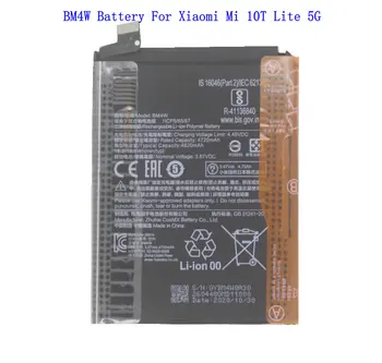  1x BM53 BM4W Сменный Аккумулятор Для Xiaomi Mi 10T 5G/Mi 10T Pro 5G Для Xiaomi Mi 10T lite 5G Аккумуляторы