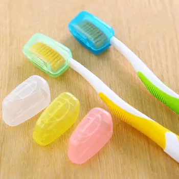 насадки для зубных щеток 5шт, защитный колпачок из полипропилена, предотвращающий появление бактерий, Портативный для путешествий на свежем воздухе, насадка для щетки для дома, защита от пыли