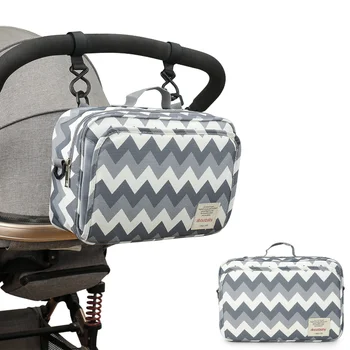  Сумки для беременных, водонепроницаемая сумка для мамы с принтом, многофункциональная сумка для подгузников, висящая на коляске, органайзер, сумки для подгузников для кормления,