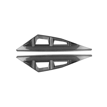  Передняя противотуманная фара в стиле углеродного волокна, накладка для бровей, накладка для противотуманных фар для Hyundai IONIQ 6 2022 2023 +