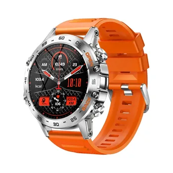  Мужские смарт-часы K52 с IPS-экраном 1,39 дюйма, Bluetooth-вызов, пользовательский набор, мониторинг сердечного ритма, спортивные умные часы на открытом воздухе