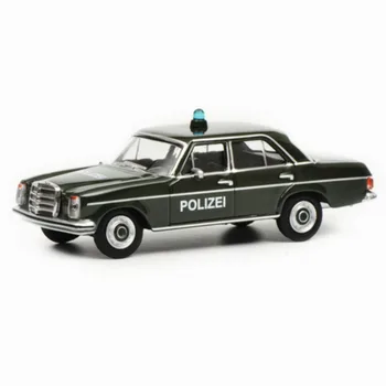  Мини-игрушка Для литья под давлением в масштабе 1:64 Имитация Полицейской Машины Benz Из Сплава Высокого класса Модель Автомобиля Для Взрослых Хобби Коллекция Дисплей Украшения