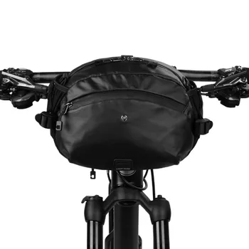  Легкая передняя сумка большой емкости Сумка на руль Велосипедные сумки Водонепроницаемая многофункциональная портативная сумка Аксессуары для велосипеда