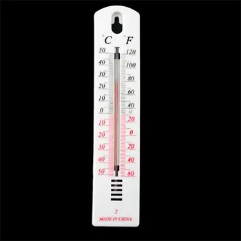  Длинный Настенный термометр, Наружный Сад, Гараж, Внутренний офис, Сад, Теплица, Инструмент для измерения термометра