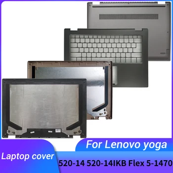  НОВИНКА для ноутбука Lenovo yoga 520-14 520-14IKB Flex 5-1470 ЖК-задняя крышка/верхний/НИЖНИЙ КОРПУС подставки для рук AP1YM000110 AP1YM000130