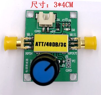  НОВЫЙ радиочастотный аттенюатор At-108 с частотой 0,5- 3 ГГц и 40 дБ с динамическим диапазоном 0-5 В
