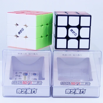 Магниты серии Qiyi MSM3 magic Cube 3x3 Qiyi 3x3x3 Магнитный Куб Qiyi M S 3x3 Скоростные Кубики Mofangge Magico Детские Игровые Игрушки Подарки