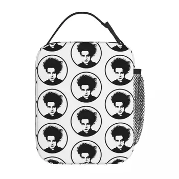  Музыкальная группа Роберта Смита The Cure Аксессуары Изолированная сумка для ланча Школьный ящик для хранения продуктов Повседневный Кулер Термобокс для Бенто