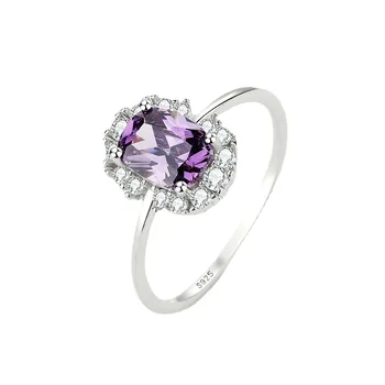  HOYON S925 кольцо из стерлингового серебра оригинальные ювелирные изделия 925 пробы роскошный камень циркон gem anillos de plata для женщин обручальные кольца подарок для вечеринки