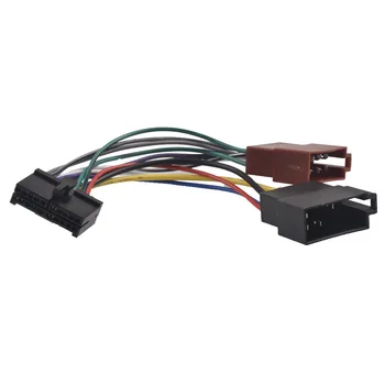  Автомобильный радиоприемник ISO адаптер 20-контактный кабель Универсальный din-разъем для автомобильной стереосистемы AEG Prology autoradio Audiovox JGC и т.д.
