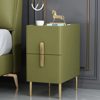  Прикроватный столик в спальне в скандинавском стиле, Современный ящик для хранения, тумбочки для спальни, центр косметики, Итальянская мебель для дома из дерева Nachttisch