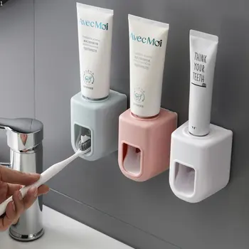  Ленивая соковыжималка для зубной пасты, креативный держатель для зубной щетки, автоматический дозатор зубной пасты, водонепроницаемые аксессуары для ванной комнаты
